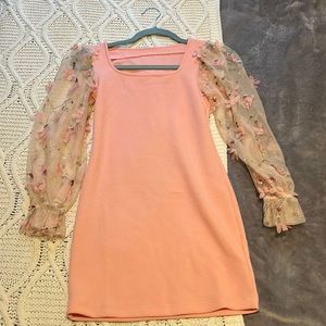 Light pink dress. Great condition! Only worn once.